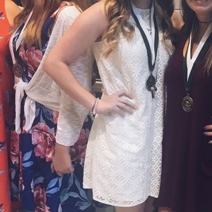 Xhilaration white lace dress